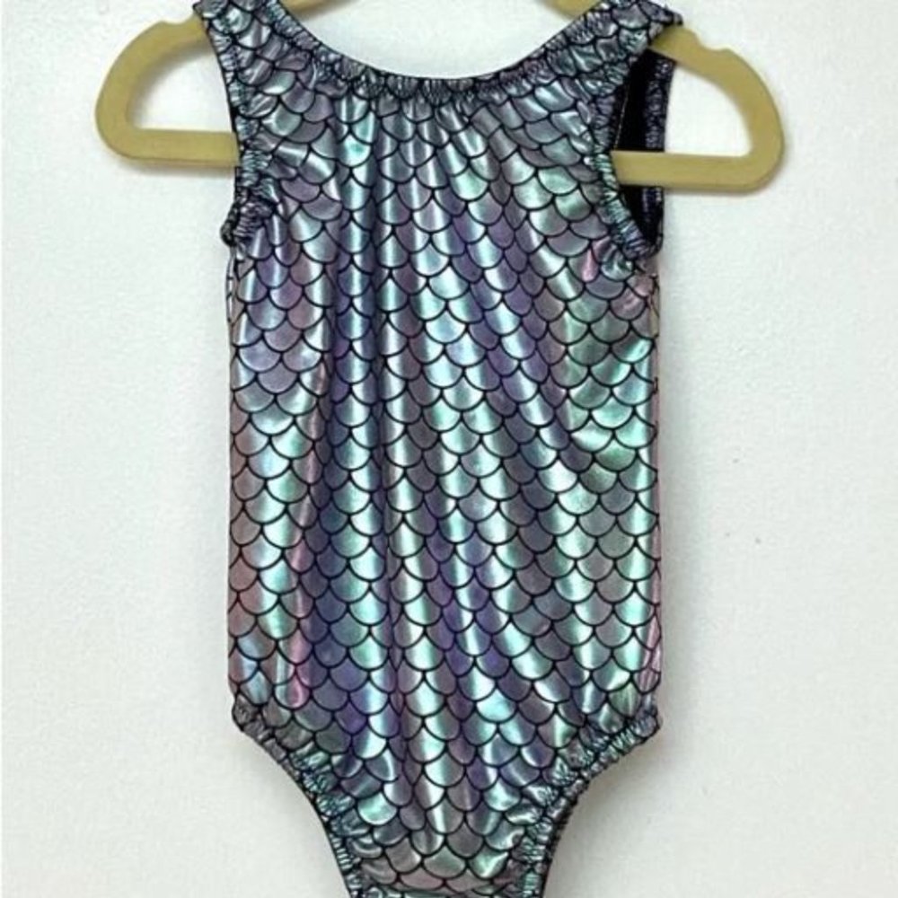 Mermaid print Leotard - size 5T